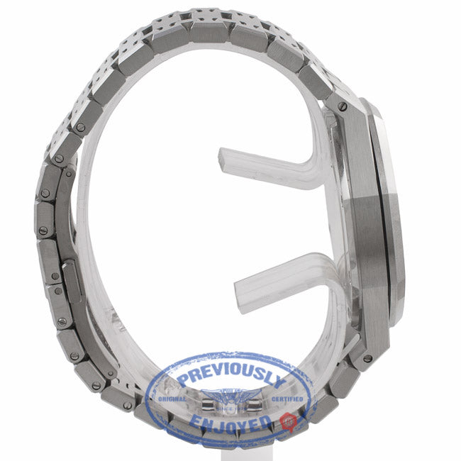 Audemars Piguet Royal Oak 41MM Stainless Steel Blue Dial on Bracelet 15400ST.OO.1220ST.03 4TCL1Z - Beverly Hills Watch Company Watch Store