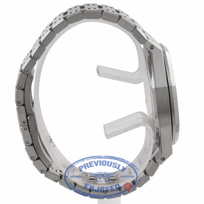 Audemars Piguet Royal Oak 41MM Stainless Steel Blue Dial on Bracelet 15400ST.OO.1220ST.03 4TCL1Z - Beverly Hills Watch Company Watch Store