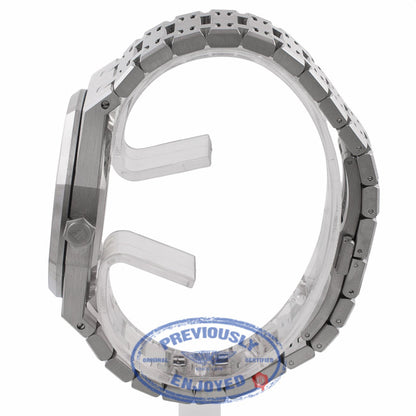 Audemars Piguet Royal Oak 41MM Stainless Steel Blue Dial on Bracelet 15400ST.OO.1220ST.03 4TCL1Z - Beverly Hills Watch Company Watch Store