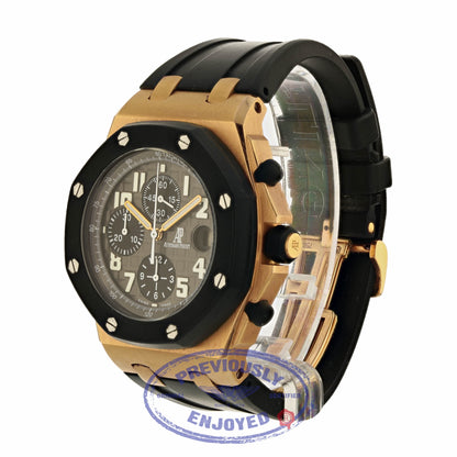Audemars Piguet 42mm Royal Oak Offshore 18kt Rose Gold 25940OK.00.D002CA.01.A NYQZHD - Beverly Hills Watch