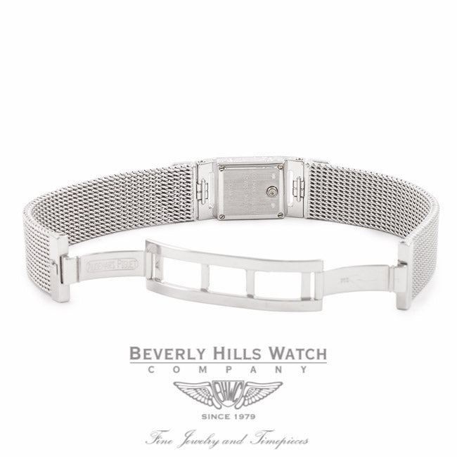 Audemars Piguet Charleston 18k White Gold Diamonds Mother of Pearl Dial 67025BC.ZZ.1068BC.02 WNJ6YA - Beverly Hills Watch Company Watch Store