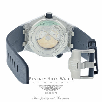 Audemars Piguet 42mm Royal Oak Offshore Diver Blue Dial 15710ST.OO.A027CA.01 7H8Q3Q - Beverly Hills Watch
