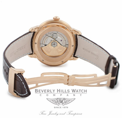 Audemars Piguet Millenary 45MM Automatic 18k Rose Gold Brown Dial 15320OR.OO.D095CR.01 EJ3RHM - Beverly Hills Watch Company Watch Store