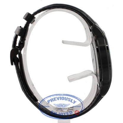 Audemars Piguet Milenary Quincy Jones 45MM Black Dial Stainless Steel Alligator Strap 15161SN.OO.D002CR.01 Z14QJF - Beverly Hills Watch Store