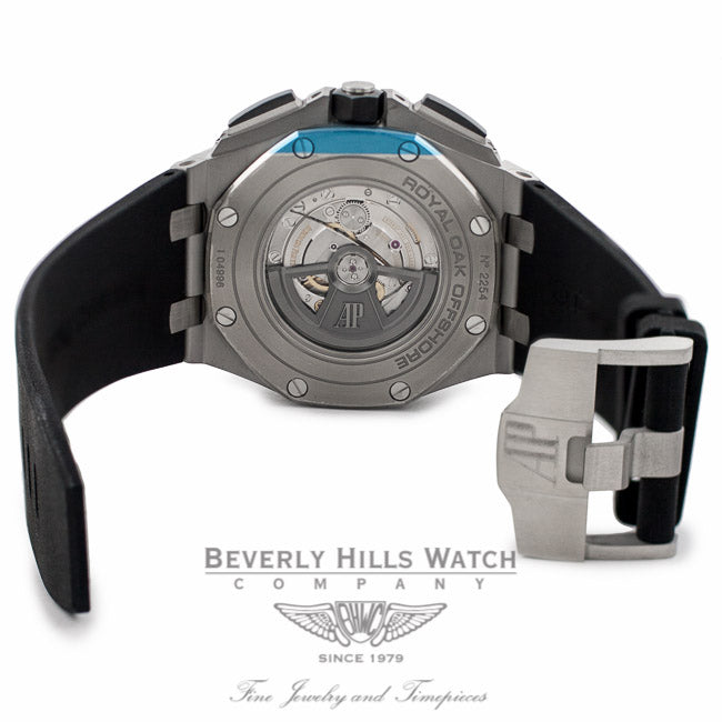 Audemars Piguet Royal Oak Offshore Chronograph 44mm Stainless Steel Case Ceramic Bezel 26400SO.OO.A002CA.01 9Y5XWQ - Beverly Hills Watch Company Watch Store