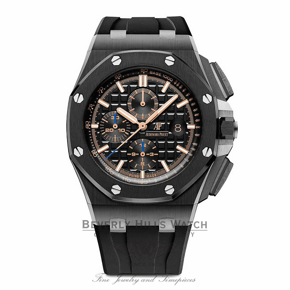 Audemars Piguet Offshore Ceramic 44mm Black Ceramic Case 26405CE.OO.A002CA.02 - Beverly Hills Watch