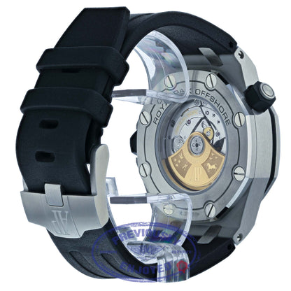 Audemars Piguet 42mm Royal Oak Offshore Diver Black Dial 15710ST.OO.A002CA.01 5P8Z8C - Beverly Hills Watch Company
