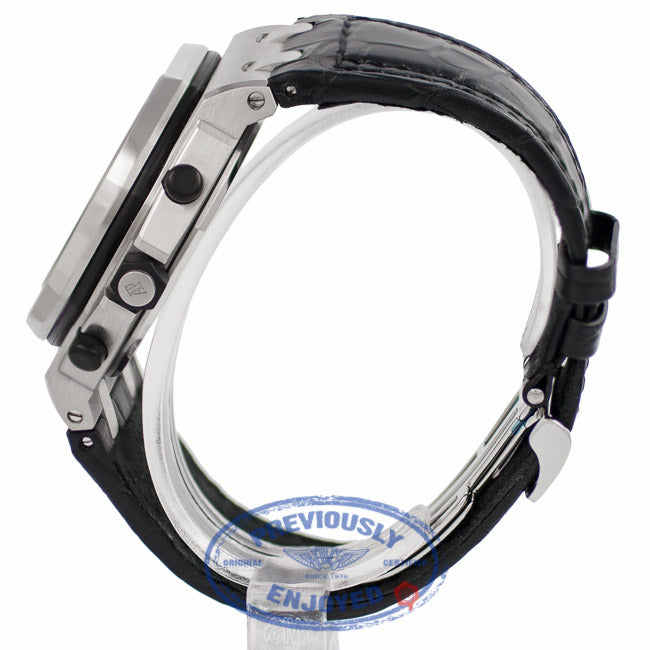 Audemars Piguet Royal Oak Offshore Stainless Steel Bracelet Silver Dial Chronograph Watch 26020ST.OO.D001IN.02.A FUT5DX - Beverly Hills Watch Company Watch Store