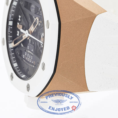 Audemars Piguet Royal Oak Concept Tourbillon Rose Gold and Ceramic Chronograph 26223RO.OO.D010CA.01 PKKEZM - Beverly Hills Watch