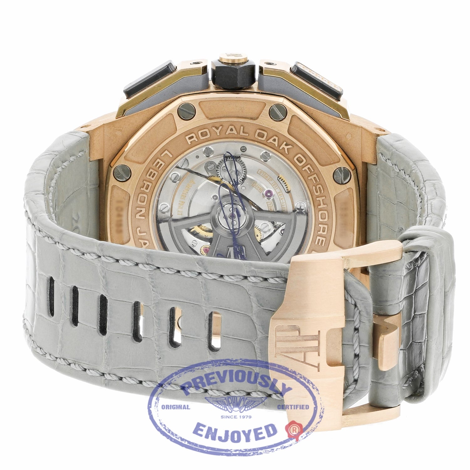 Audemars Piguet Royal Oak Offshore Lebron James Rose Gold Grey Dial Limited Edition 26210OI.OO.A109CR.01 WAM40T - Beverly Hills Watch Company