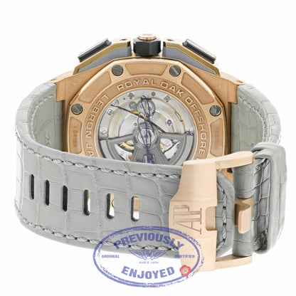 Audemars Piguet Royal Oak Offshore Lebron James Rose Gold Grey Dial Limited Edition 26210OI.OO.A109CR.01 WAM40T - Beverly Hills Watch Company