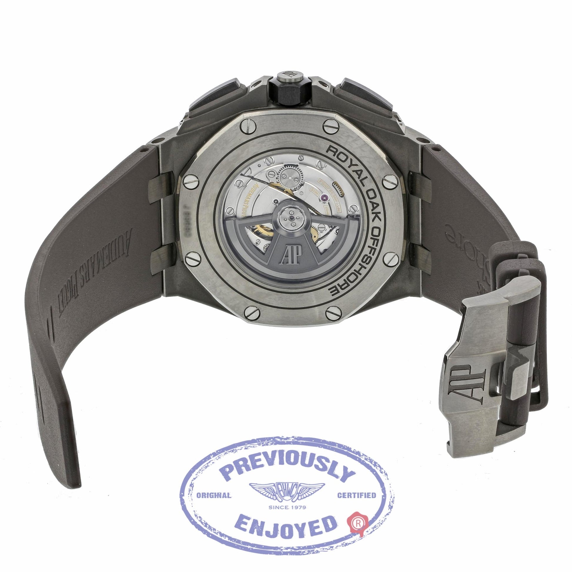 Audemars Piguet Royal Oak Offshore 44mm Titanium and Ceramic Slate Grey Dial 26400IO.OO.A004CA.01 2D53W2  - Beverly Hills Watch