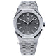 Audemars Piguet 33mm Royal Oak Frosted White Gold Ladies Quartz Black Dial 67653BC.GG.1263BC.02 - Beverly Hills Watch