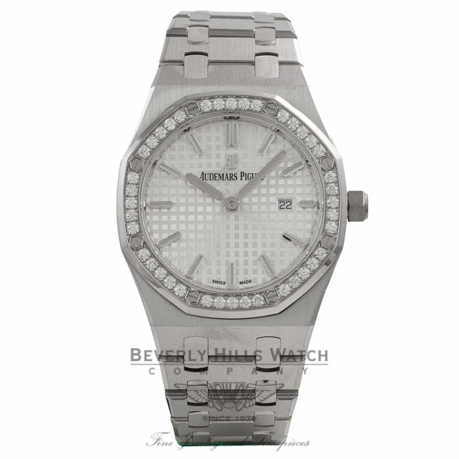 Audemars Piguet Royal Oak 33MM Stainless Steel Silver Dial Bracelet 67651ST.ZZ.1261ST.01 7M9Y1Q - Beverly Hills Watch Company Watch Store