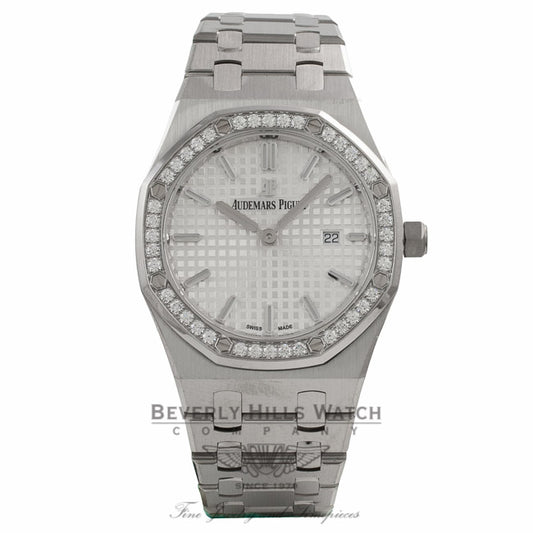 Audemars Piguet Royal Oak 33MM Stainless Steel Silver Dial Bracelet 67651ST.ZZ.1261ST.01 7M9Y1Q - Beverly Hills Watch Company Watch Store