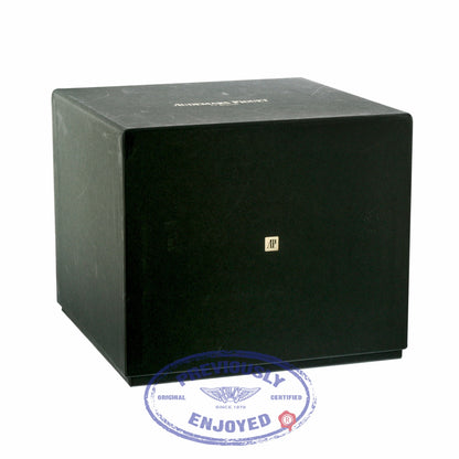 Audemars Piguet Royal Oak 39MM Automatic 18k Rose Gold Black Dial Black Strap 15300OR.OO.D002CR.01 7977Z5 - Beverly Hills Watch Company