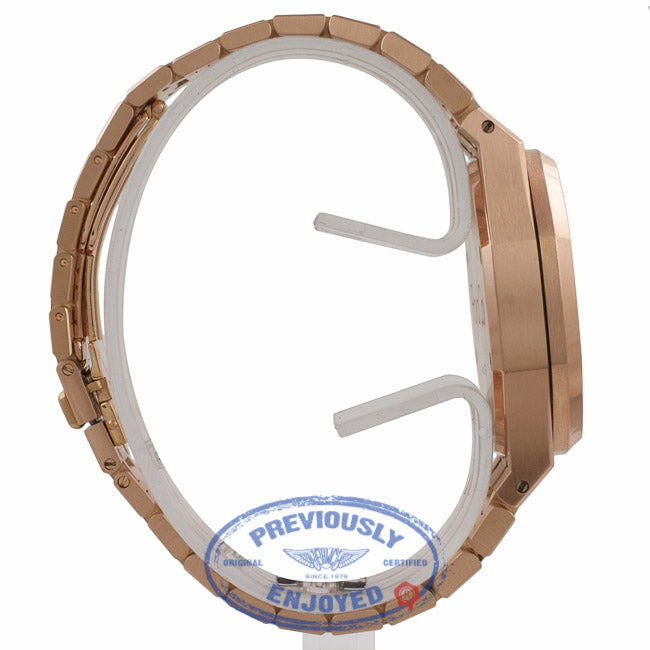 Audemars Piguet Royal Oak 39MM Chronograph Slate Dial Rose Gold Bracelet 25960OR.1185OR.03 3YF9CA - Beverly Hills Watch Company Watch Store