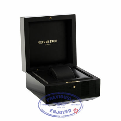 Audemars Piguet Royal Oak 41MM Rose Gold Black Dial 15400OR.OO.1220OR.01 N072WW - Beverly Hills Watch Company