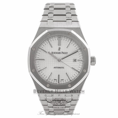 Audemars Piguet Royal Oak 41MM Stainless Steel Silver Dial 15400ST.OO.1220ST.02 PCTWU1 - Beverly Hills Watch Company Watch Store