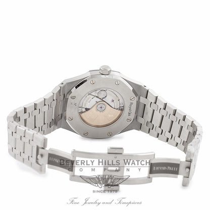 Audemars Piguet Royal Oak 41MM Stainless Steel Silver Dial 15400ST.OO.1220ST.02 W3R1W0 - Beverly Hills Watch Company Watch Store