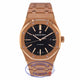 Audemars Piguet Royal Oak 41MM Rose Gold Black Dial 15400OR.OO.1220OR.01 N072WW - Beverly Hills Watch Company
