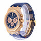 Audemars Piguet 41mm Royal Chronograph Oak Rose Gold Blue dial 26331OR.OO.D315CR.01 4JQJ61