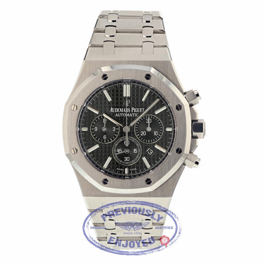 Audemars Piguet Royal Oak 41mm Chronograph Black Dial  Stainless Steel 26320ST.OO.1220ST.01 NRTLKC