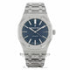 Audemars Piguet Royal Oak 41MM Stainless Steel Blue Dial on Bracelet 15400ST.OO.1220ST.03 HUHAF7 - Beverly Hills Watch Company