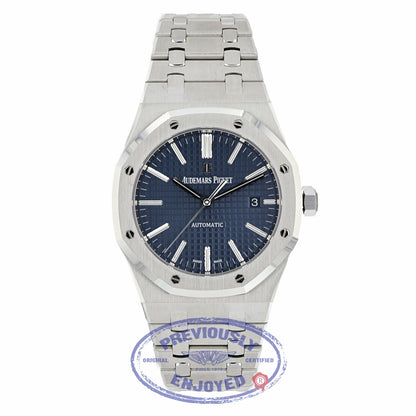 Audemars Piguet Royal Oak 41MM Stainless Steel Blue Dial on Bracelet 15400ST.OO.1220ST.03 XDHT02