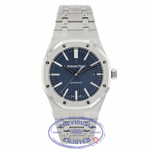 Audemars Piguet Royal Oak 41MM Stainless Steel Blue Dial on Bracelet 15400ST.OO.1220ST.03 XDHT02