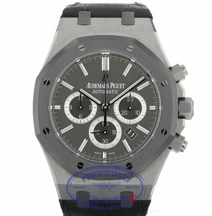 Audemars Piguet Royal Oak Leo Messi 41mm Stainless Steel Case Tantalum Bezel 26325TS.OO.D005CR.01 CUNKL3 - Beverly Hills Watch Company Watch Store