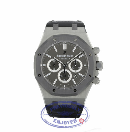 Audemars Piguet Royal Oak Leo Messi 41mm Stainless Steel Case Tantalum Bezel 26325TS.OO.D005CR.01 CUNKL3 - Beverly Hills Watch Company Watch Store