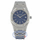 Audemars Piguet Royal Oak Auto 39mm Stainless Steel Blue Checkard Dial 14790ST.OO.0789ST.08 RZ7HJF - Beverly Hills Watch Company