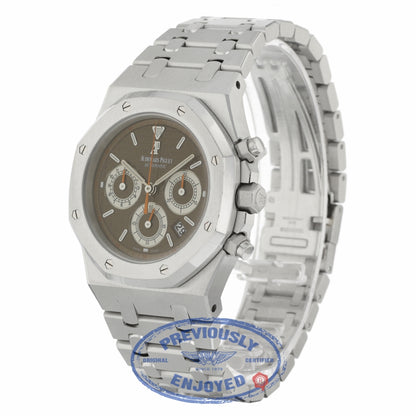 Audemars Piguet Royal Oak Chronograph Stainless Steel Brown Dial 26300ST.OO.1110ST.08 6VR4P8 - Beverly Hills Watch Company