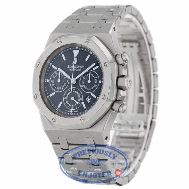 Audemars Piguet Royal Oak Chronograph 39MM Stainless Steel Blue Dial 25860ST.OO.1110ST.03 - Beverly Hills Watch Company