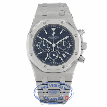 Audemars Piguet Royal Oak Chronograph 39MM Stainless Steel Blue Dial 25860ST.OO.1110ST.04 - Beverly Hills Watch Company