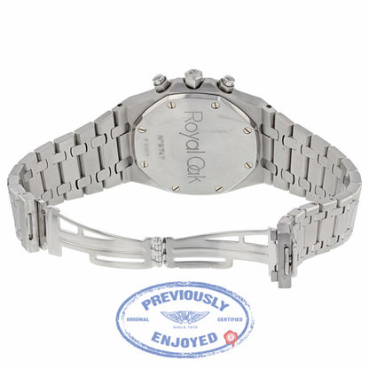Audemars Piguet Royal Oak Chronograph 39MM Stainless Steel Blue Dial 25860ST.OO.1110ST.03 - Beverly Hills Watch Company