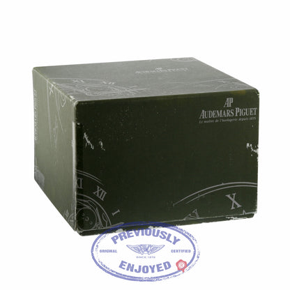 Audemars Piguet Royal Oak 39mm Chronograph Yellow Gold Silver Dial 25960BA.00.1185BA.01 XWC613 - Beverly Hills Watch