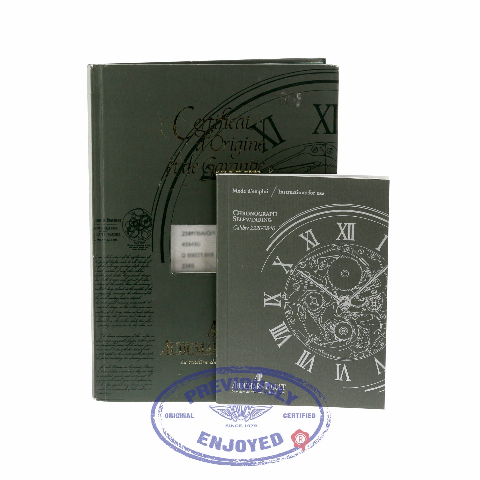 Audemars Piguet Royal Oak 39mm Chronograph Yellow Gold Silver Dial 25960BA.00.1185BA.01 XWC613 - Beverly Hills Watch