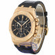 Audemars Piguet Royal Oak Chronograph 41MM 18k Rose Gold Black Dial Black Alligator Strap 26320OR.OO.D002CR.01 NVHWDE - Beverly Hills Watch Company