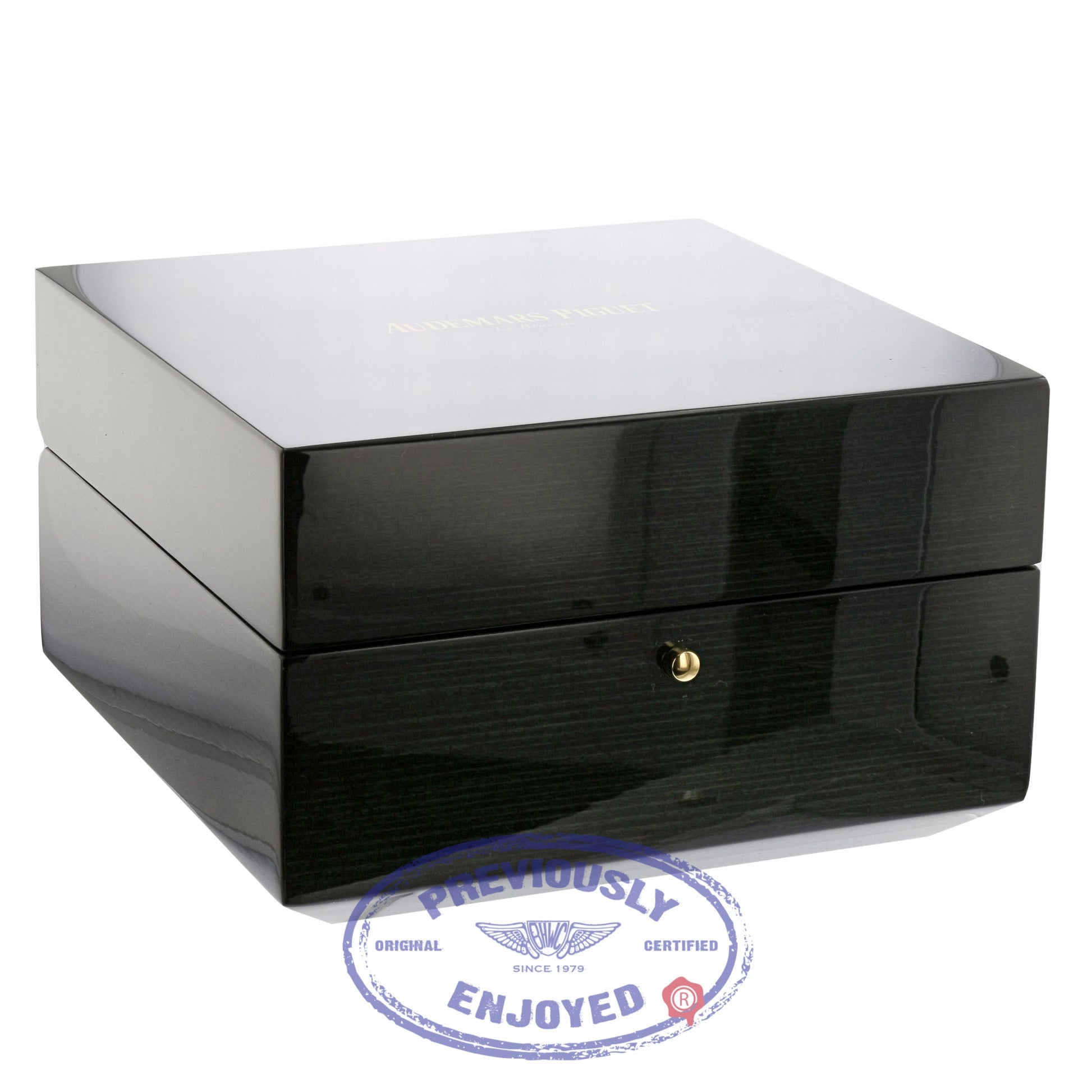 Audemars Piguet Royal Oak Chronograph 41MM 18k Rose Gold Black Dial Black Alligator Strap 26320OR.OO.D002CR.01 NVHWDE - Beverly Hills Watch Company