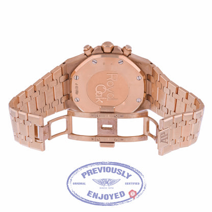 Audemars Piguet Royal Oak Chocolate Dial 18K Rose Gold 26331OR.OO.1220OR.02 PKWW5R - Beverly Hills Watch
