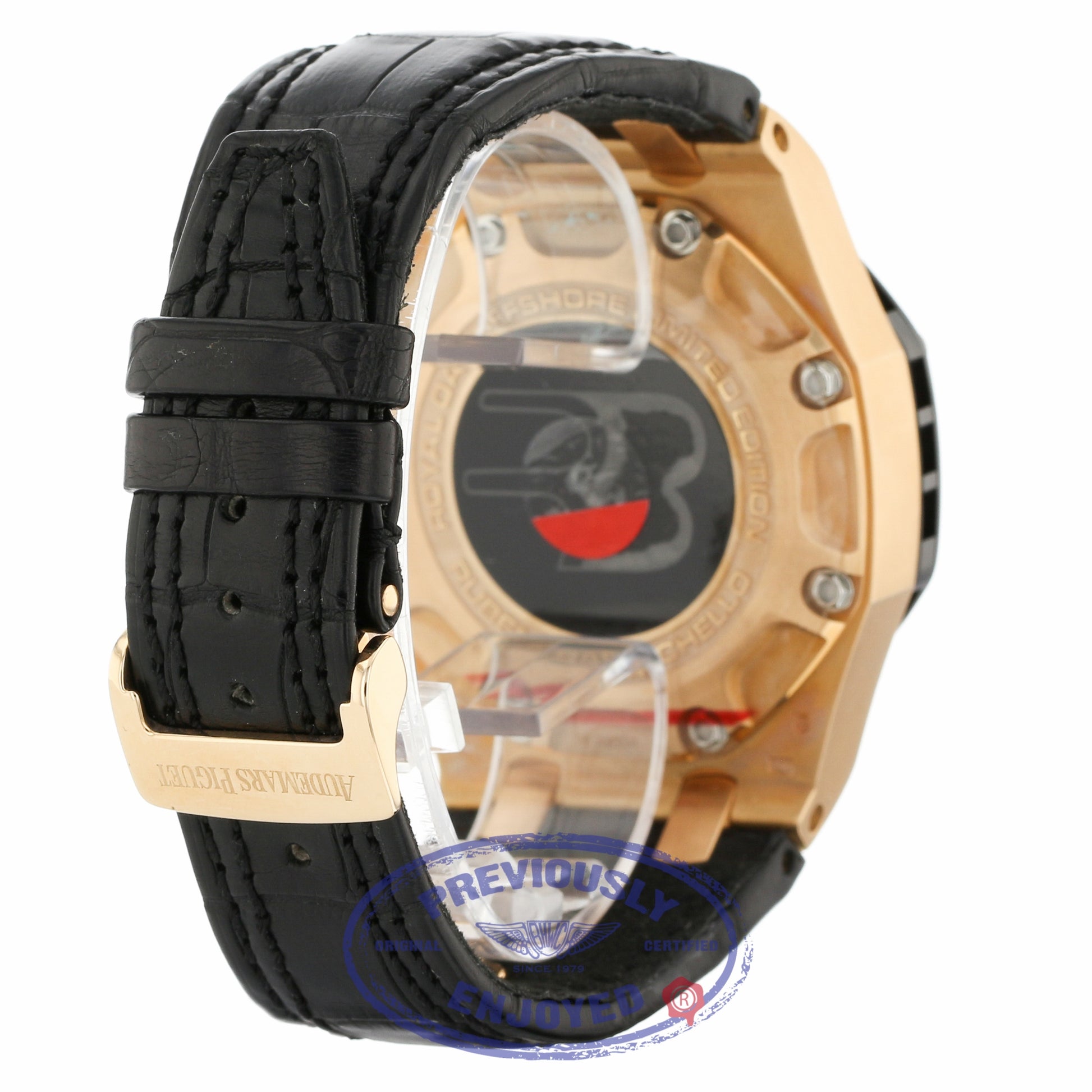 Audemars Piguet Rubens Barrichello II Rose Gold 26078RO.OO.D002CR.01 LFJC3Q - Beverly Hills Watch Company