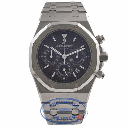 Audemars Piguet Royal Oak Chronograph 39MM Stainless Steel Blue Dial 25860ST.OO.1110ST.03 HMYNLV - Beverly Hills Watch Company Watch Store