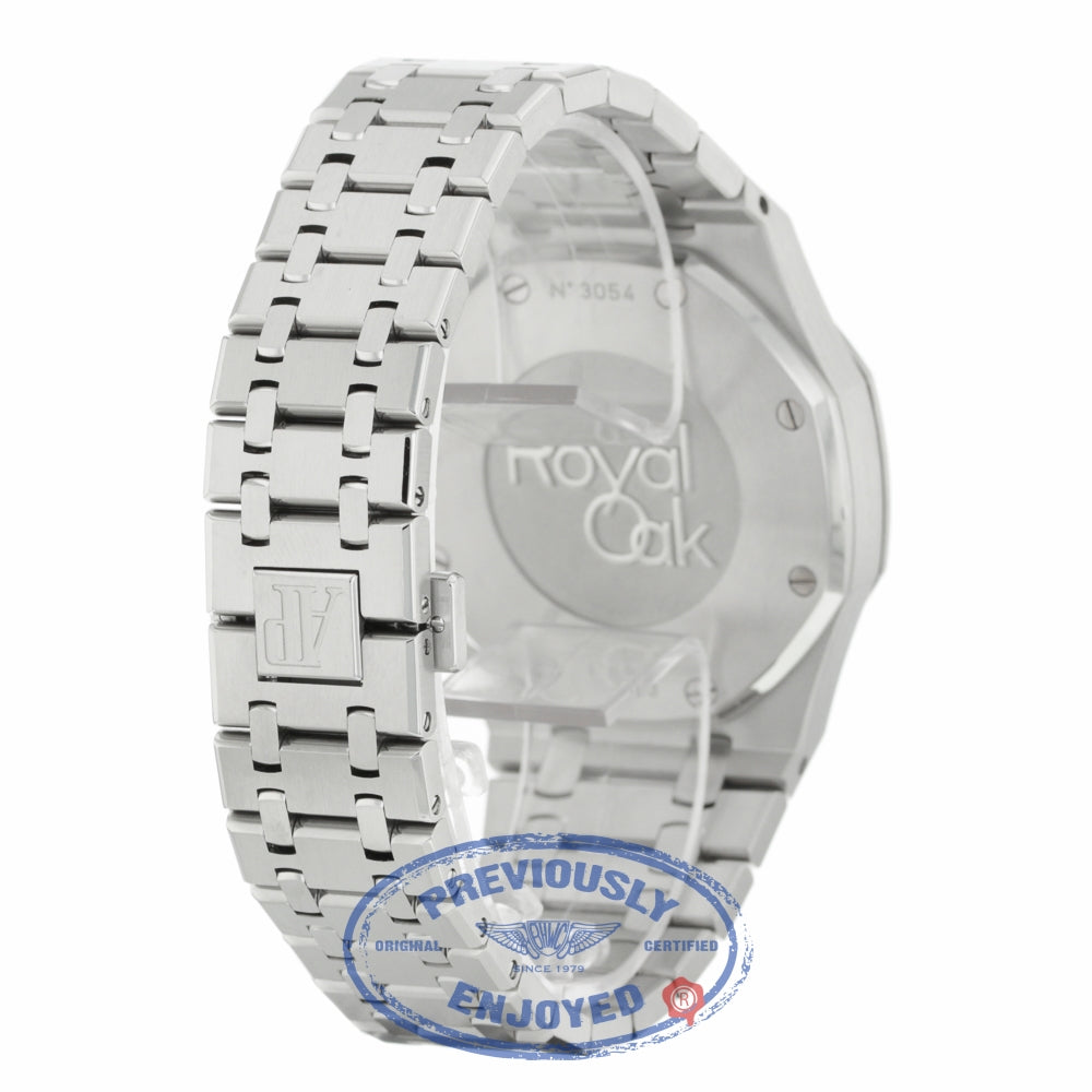 Audemars Piguet Royal Oak Chronograph 41MM Stainless Steel Blue Dial Boutique Edition 26320ST.OO.1220ST.03 V96QHH - Beverly Hills Watch Company