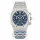 Audemars Piguet Royal Oak Chronograph 41MM Stainless Steel Blue Dial Boutique Edition 26320ST.OO.1220ST.03 V96QHH - Beverly Hills Watch Company