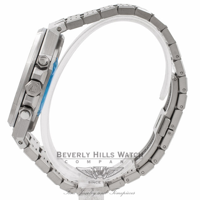 Audermars Piguet Royal Oak Chronograph 41mm Stainless Steel Black Dial 26320ST.OO.1220ST.01 AHEFJA - Beverly Hills Watch Company Watch Store