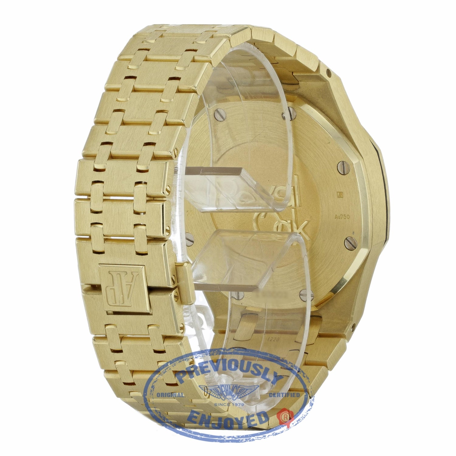 Audemars Piguet 41mm Royal Oak Blue Dial Automatic Chronograph 26320BA.OO.1220BA.02 A8YCU2 - Beverly Hills Watch