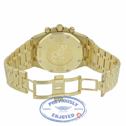 Audemars Piguet 41mm Royal Oak Blue Dial Automatic Chronograph 26320BA.OO.1220BA.02 A8YCU2 - Beverly Hills Watch