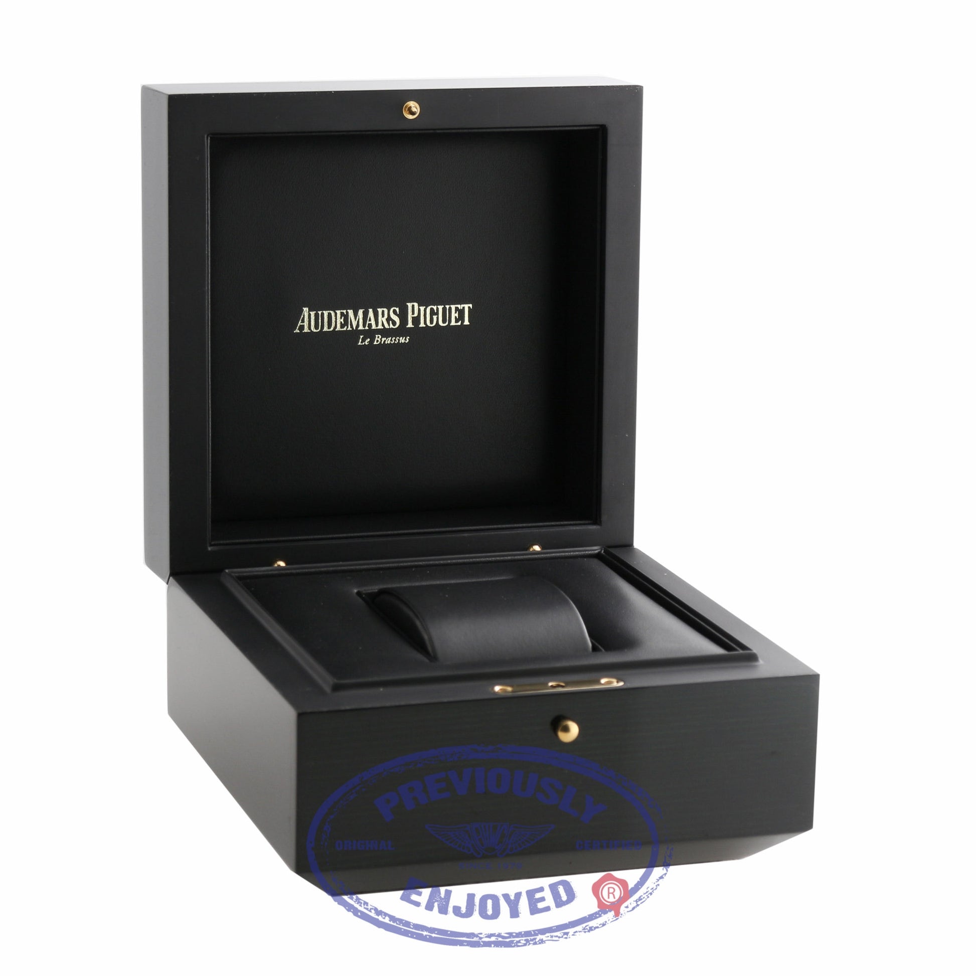 Audemars Piguet Royal Oak Chronograph 41mm Rose Gold Black Dial 26320OR.OO.1220OR.01 7YQZVP - Beverly Hills Watch Company